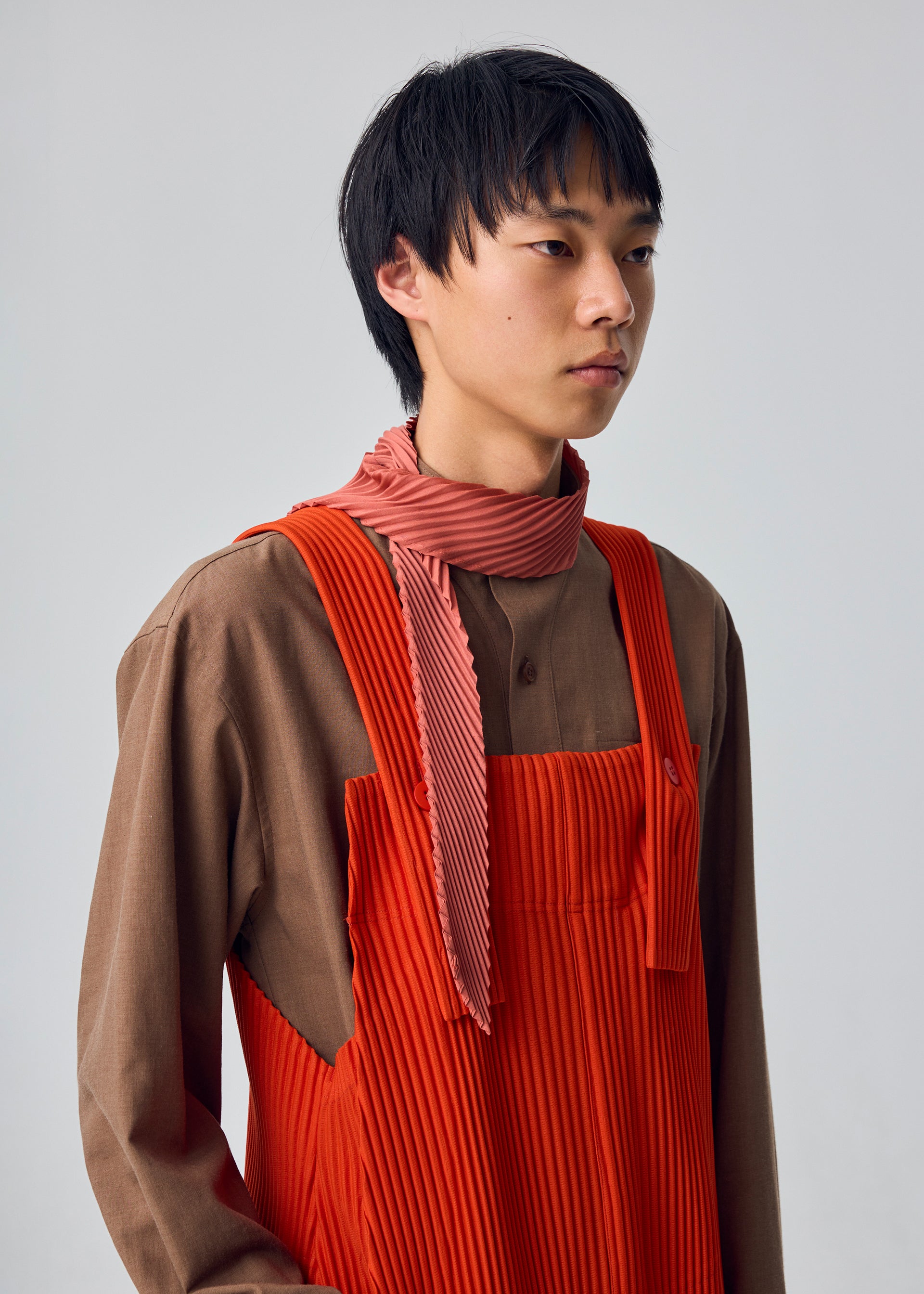PLEATS STOLE、アクセサリー&その他_ストール、着用画像1