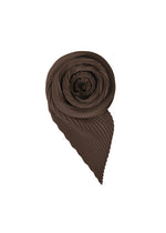 PLEATS STOLE、アクセサリー&その他_ストール、ブラウン