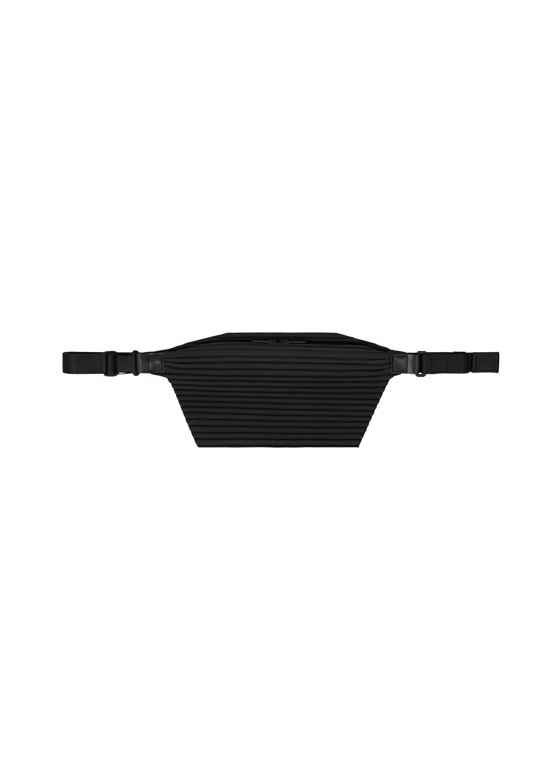 PLEATS SLIM BAG、バッグ&財布_ショルダーバッグ、ブラック