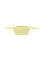 PLEATS SLIM BAG、バッグ&財布_ショルダーバッグ、イエロー