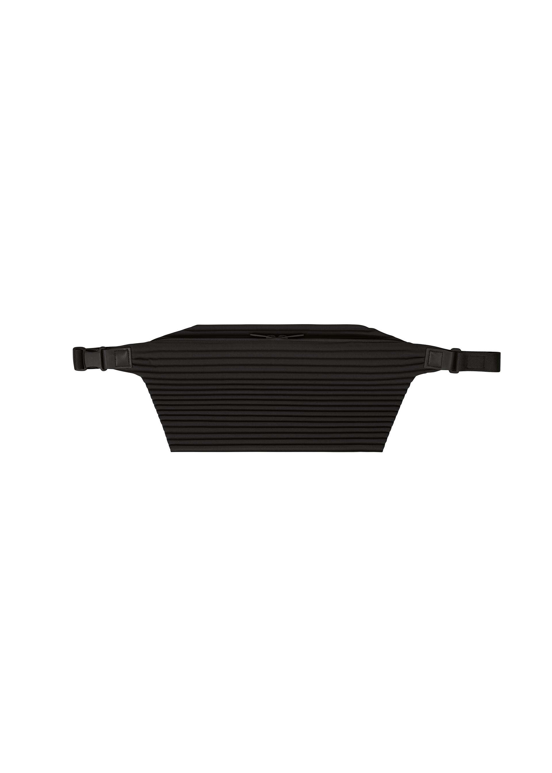 PLEATS SLIM BAG、バッグ&財布_ショルダーバッグ、ブラック