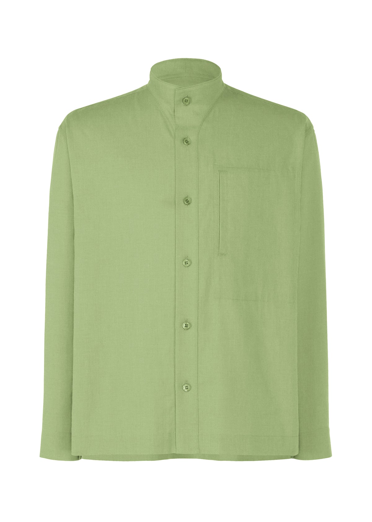 PL RAMIE SHIRT、メンズ_トップス_シャツ、グリーン