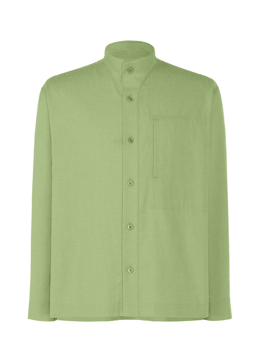 PL RAMIE SHIRT、メンズ_トップス_シャツ、グリーン
