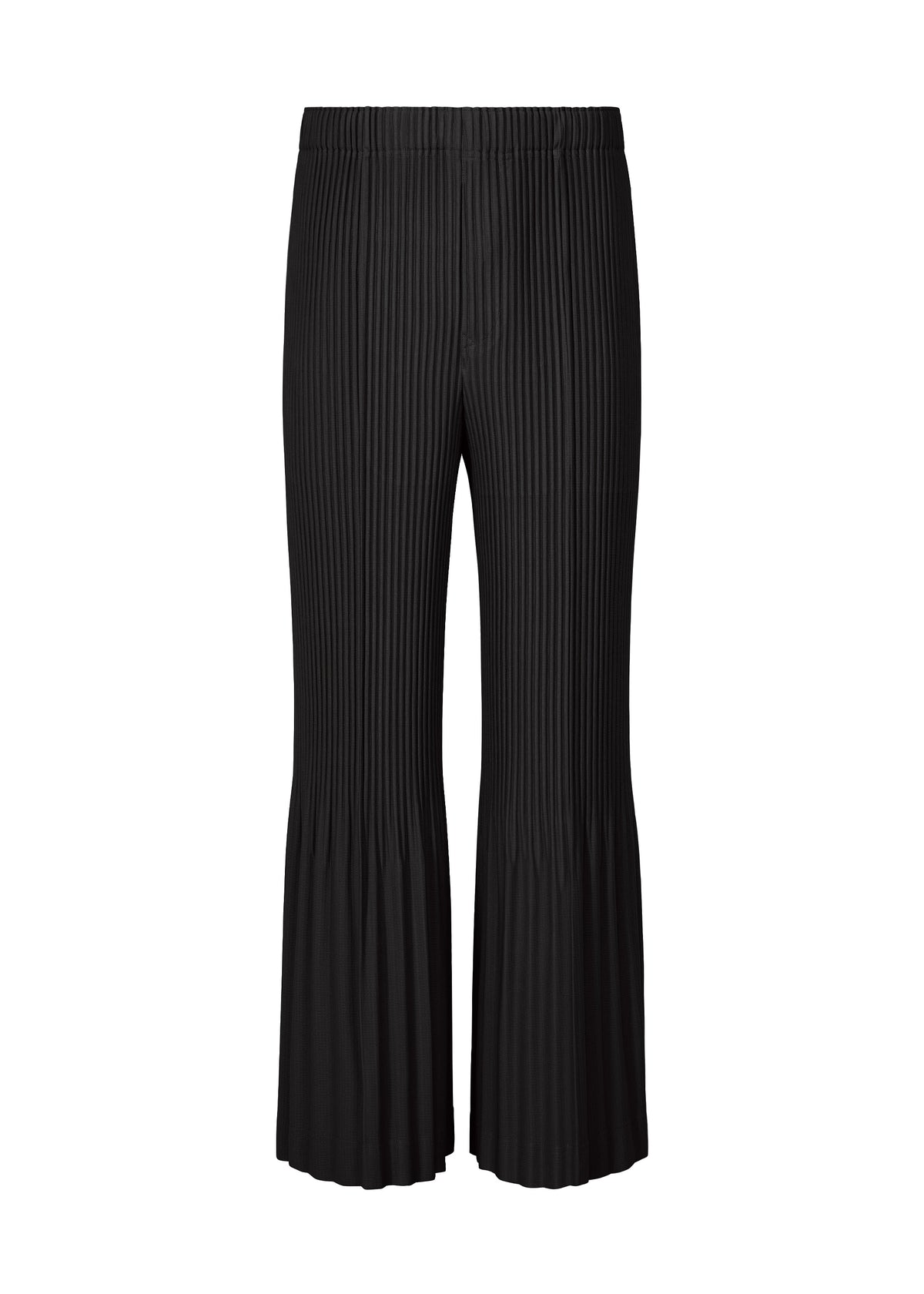 PLEATS BOTTOMS 1、メンズ_パンツ、ブラック