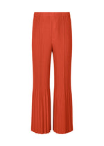 PLEATS BOTTOMS 1、メンズ_パンツ、レッド