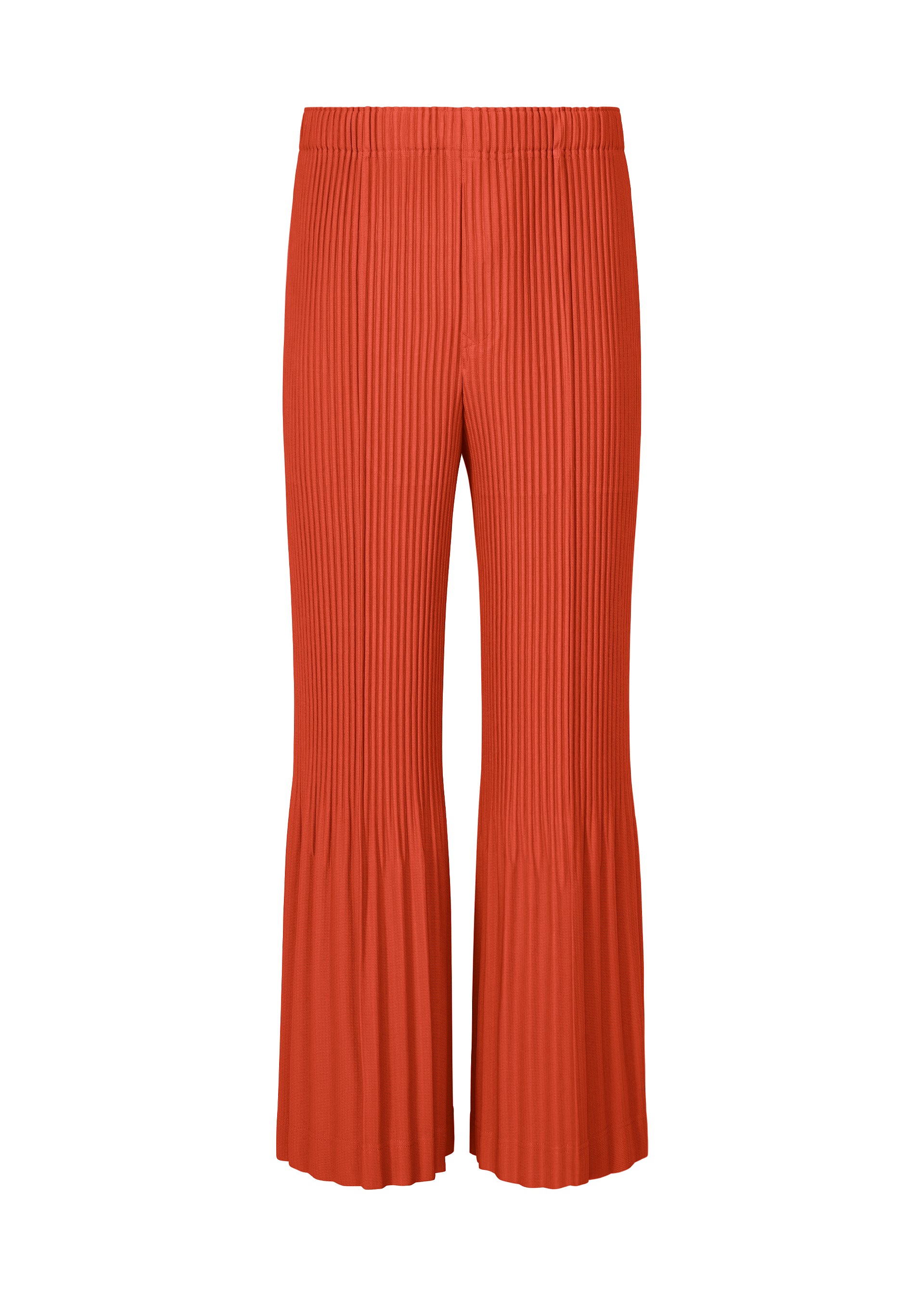 PLEATS BOTTOMS 1、メンズ_パンツ、レッド
