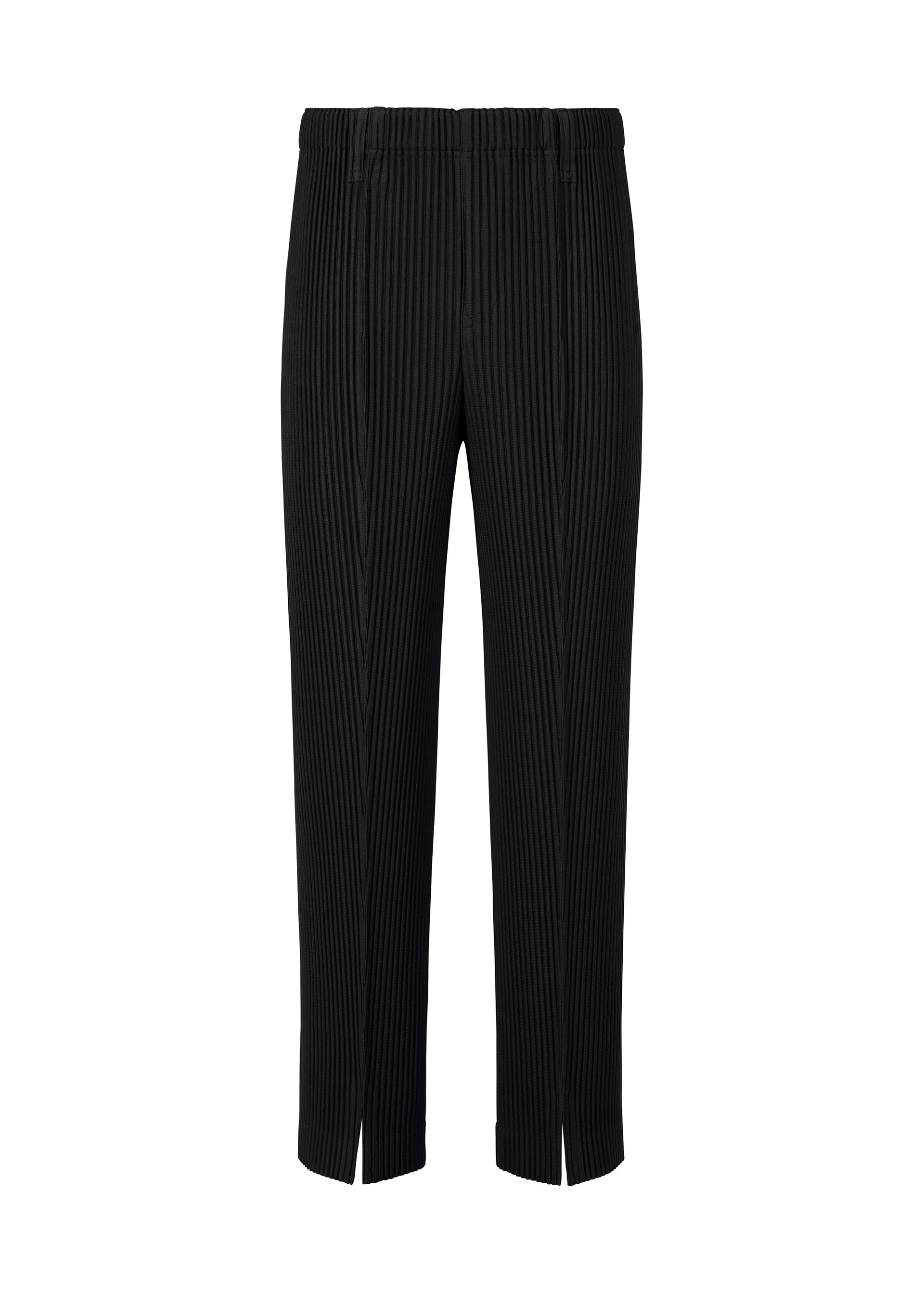 TAILORED PLEATS 1、メンズ_パンツ、ブラック