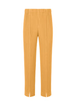 TAILORED PLEATS 1、メンズ_パンツ、オレンジ