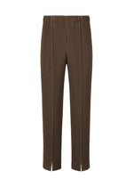TAILORED PLEATS 1、メンズ_パンツ、ブラウン