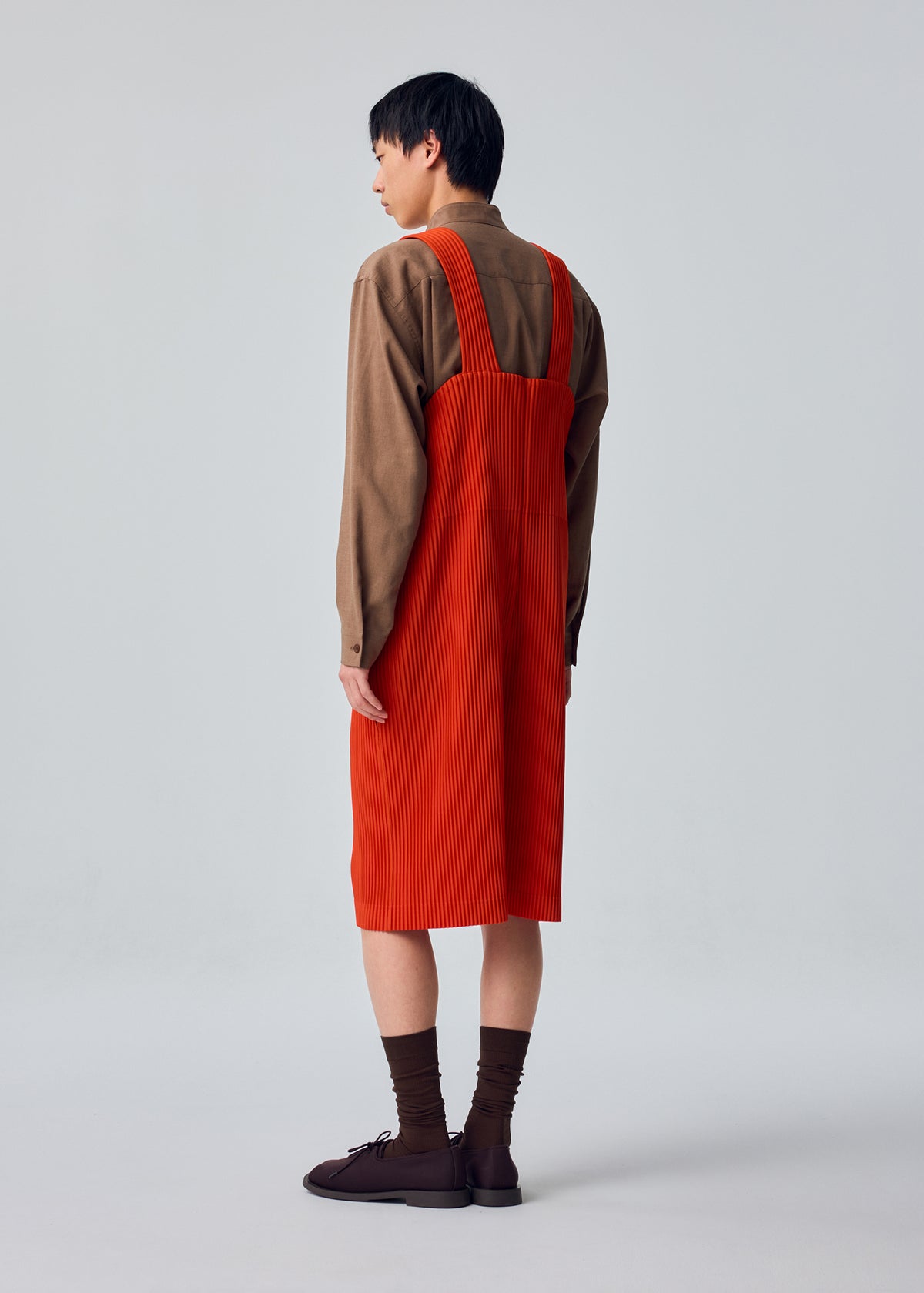 PLEATS BOTTOMS 1、メンズ_ジャンプスーツ、着用画像2