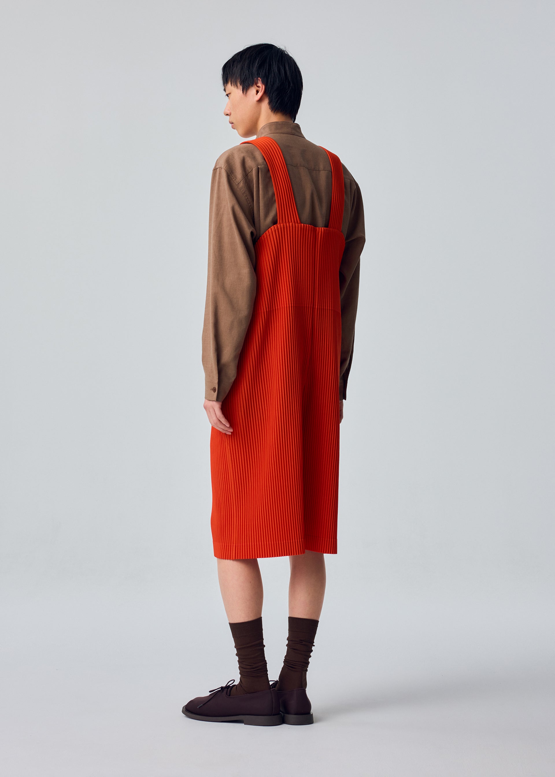 PLEATS BOTTOMS 1、メンズ_ジャンプスーツ、着用画像2