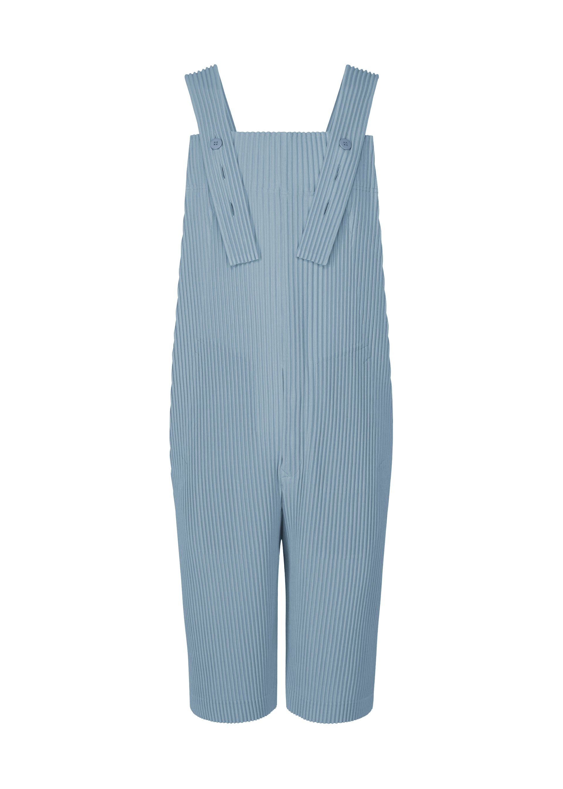 PLEATS BOTTOMS 1、メンズ_ジャンプスーツ、ブルー