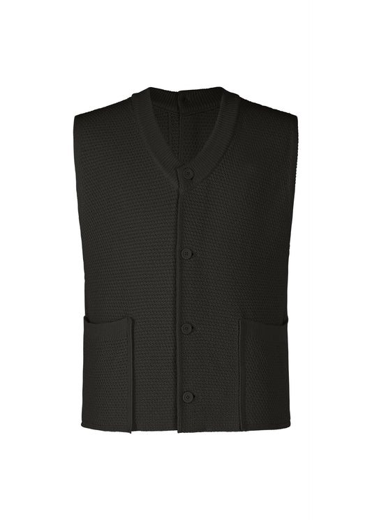 RUSTIC KNIT、メンズ_ニット、ブラック