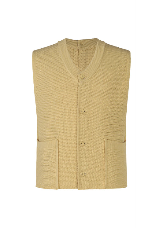 RUSTIC KNIT、メンズ_ニット、イエロー