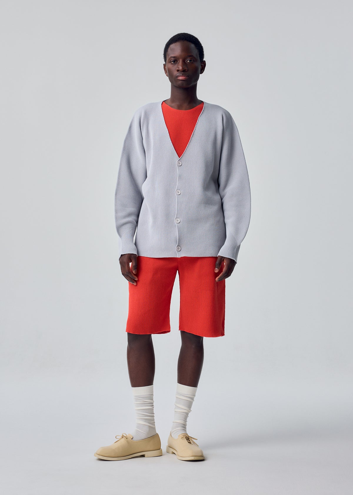 BASIC KNIT、メンズ_ニット、着用画像1