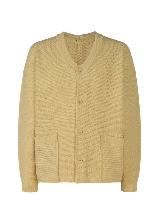 RUSTIC KNIT、メンズ_ニット、イエロー