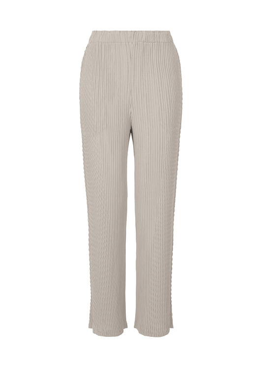 BOX SHOULDER PLEATS、ウィメンズ_パンツ、グレー