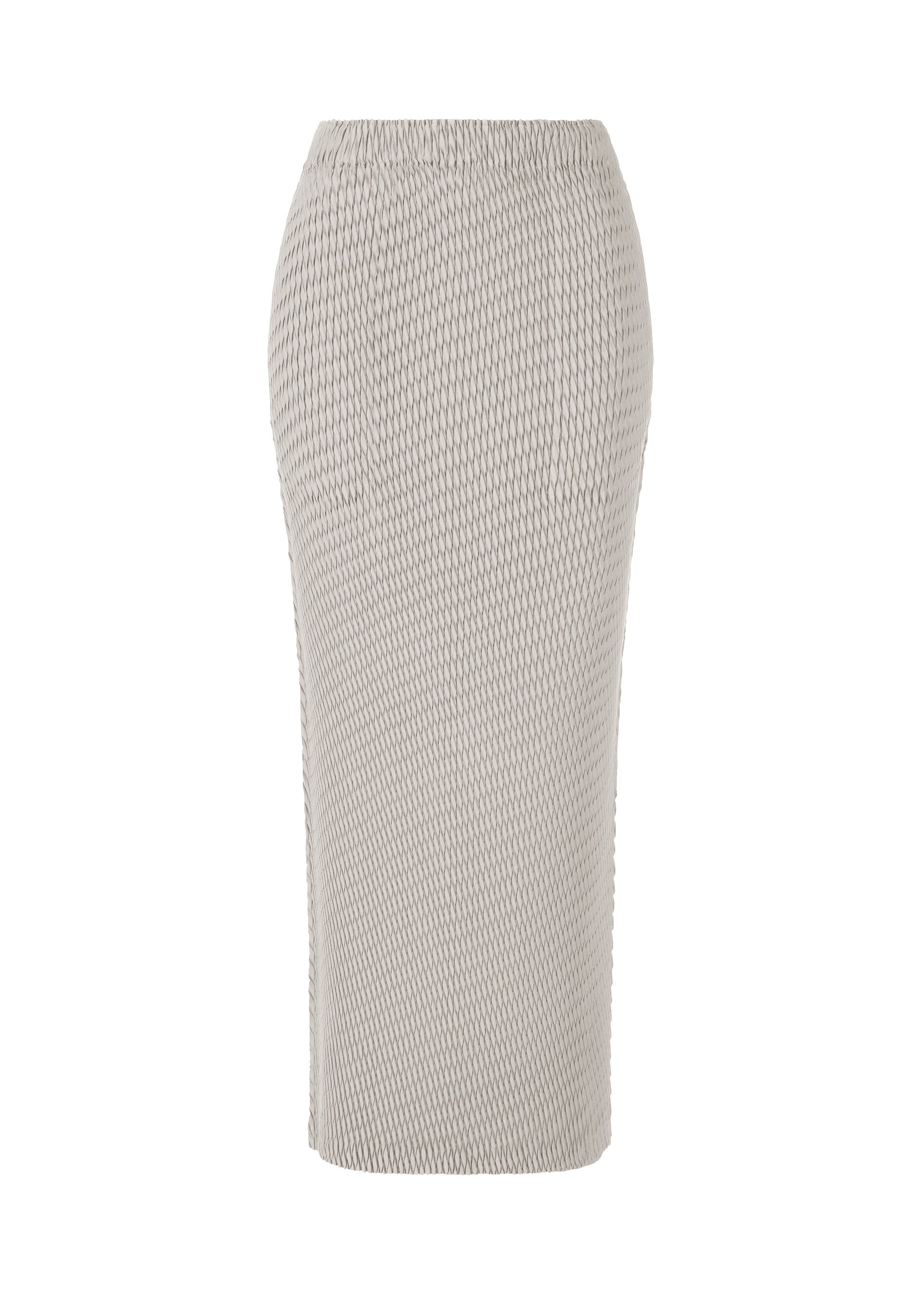 SLEEK PLEATS、ウィメンズ_スカート、グレー
