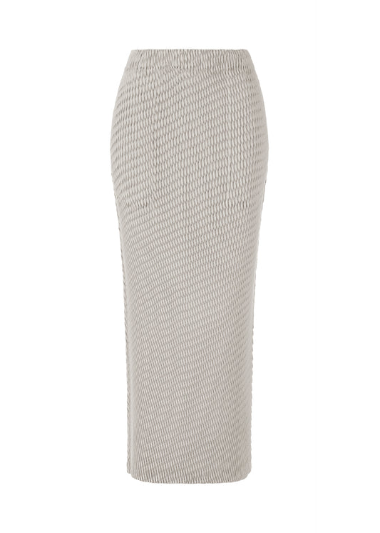 SLEEK PLEATS、ウィメンズ_スカート、グレー