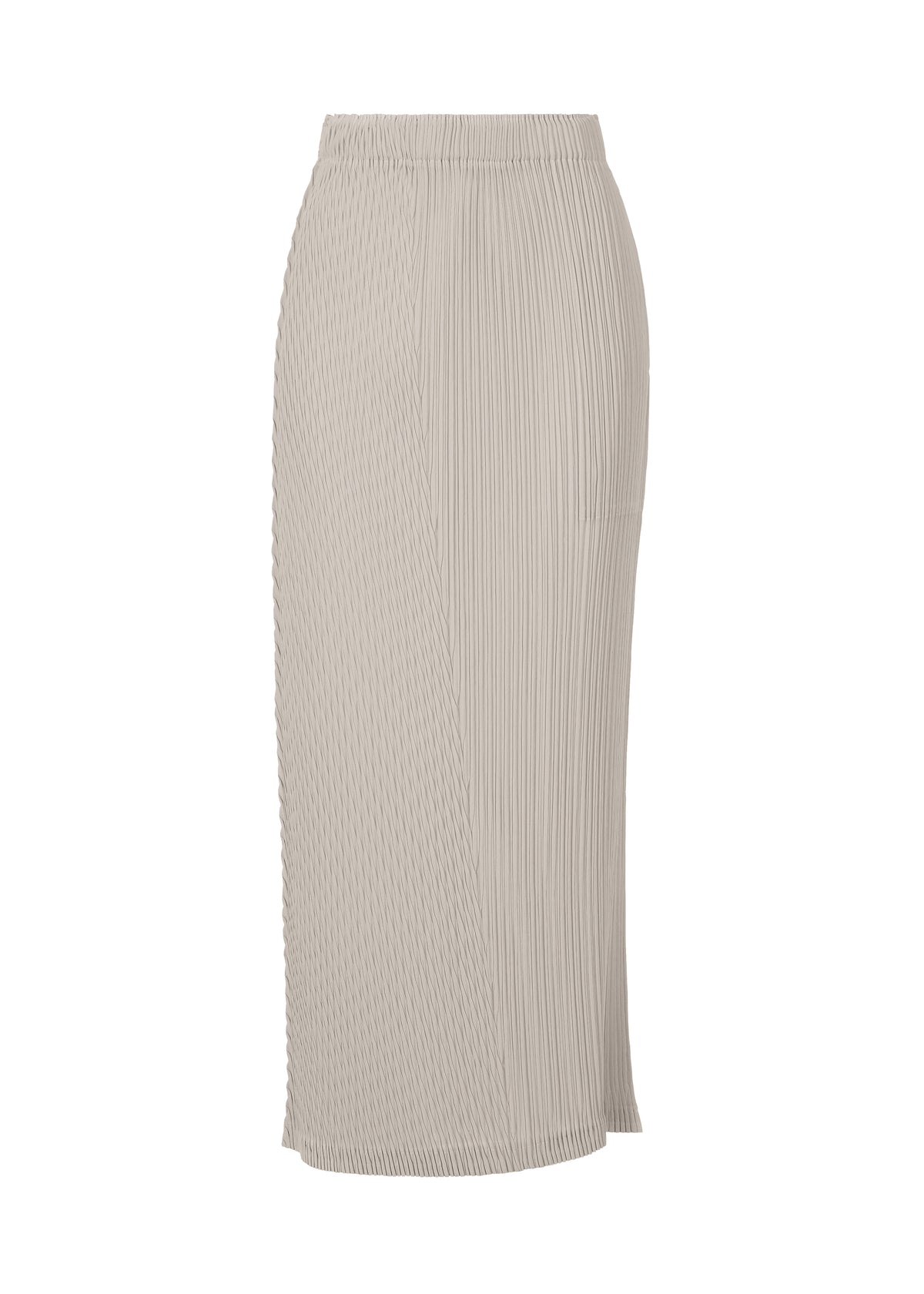 BOX SHOULDER PLEATS、ウィメンズ_スカート、グレー