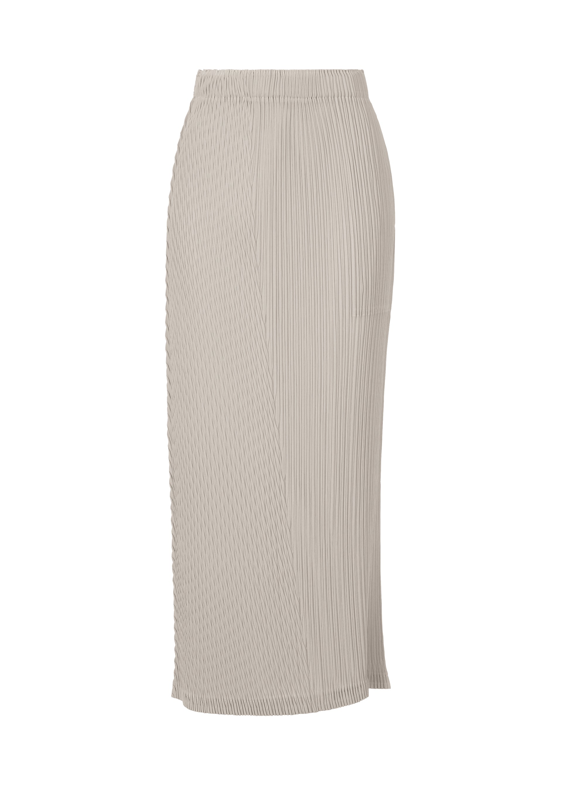 BOX SHOULDER PLEATS、ウィメンズ_スカート、グレー
