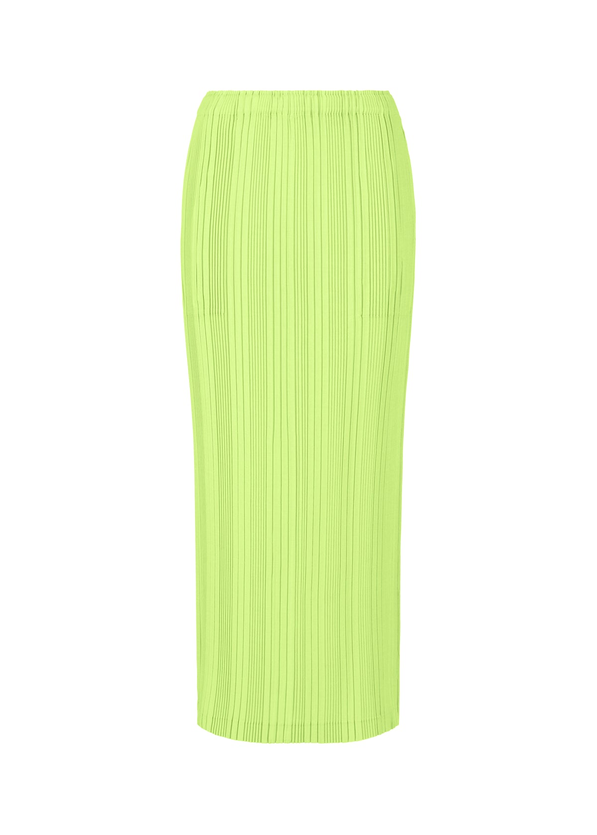 LINEN LIKE RIB PLEATS、ウィメンズ_スカート、グリーン