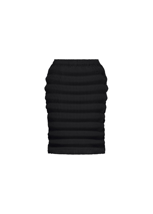 SPRING PLEATS、ウィメンズ_スカート、ブラック