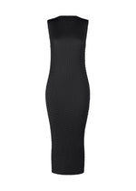SLEEK PLEATS、ウィメンズ_ワンピース、ブラック