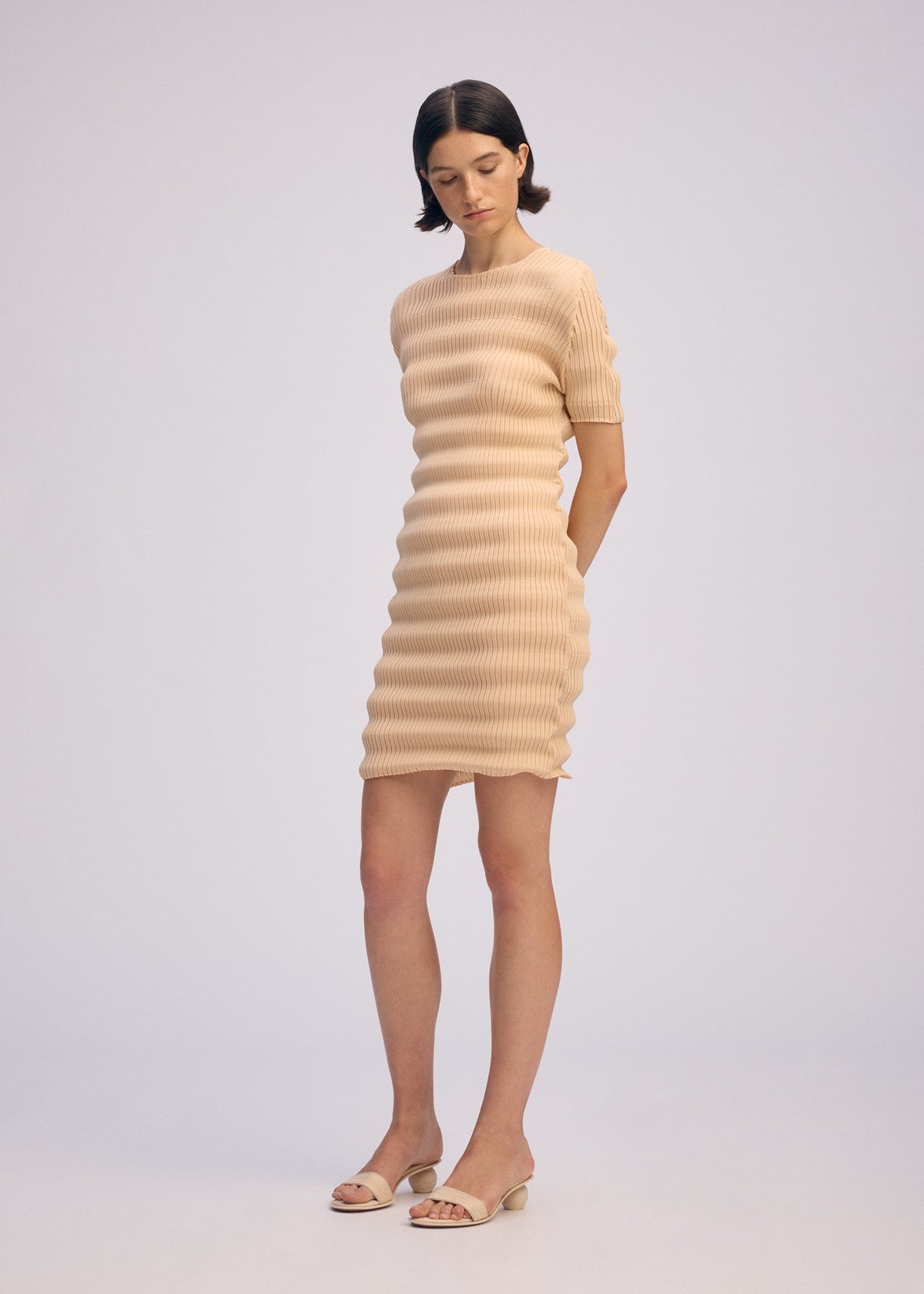 SPRING PLEATS、ウィメンズ_ワンピース、着用画像2
