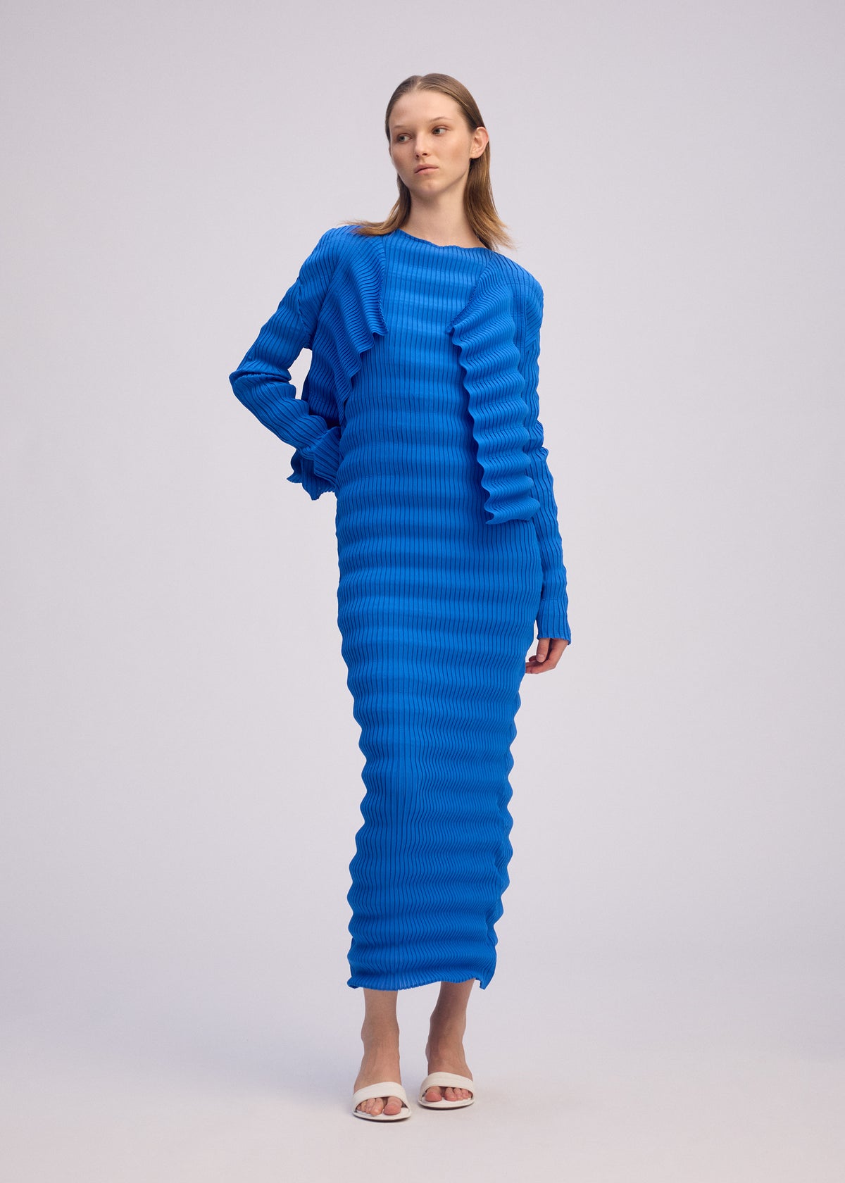SPRING PLEATS、ウィメンズ_トップス_カーディガン、着用画像2