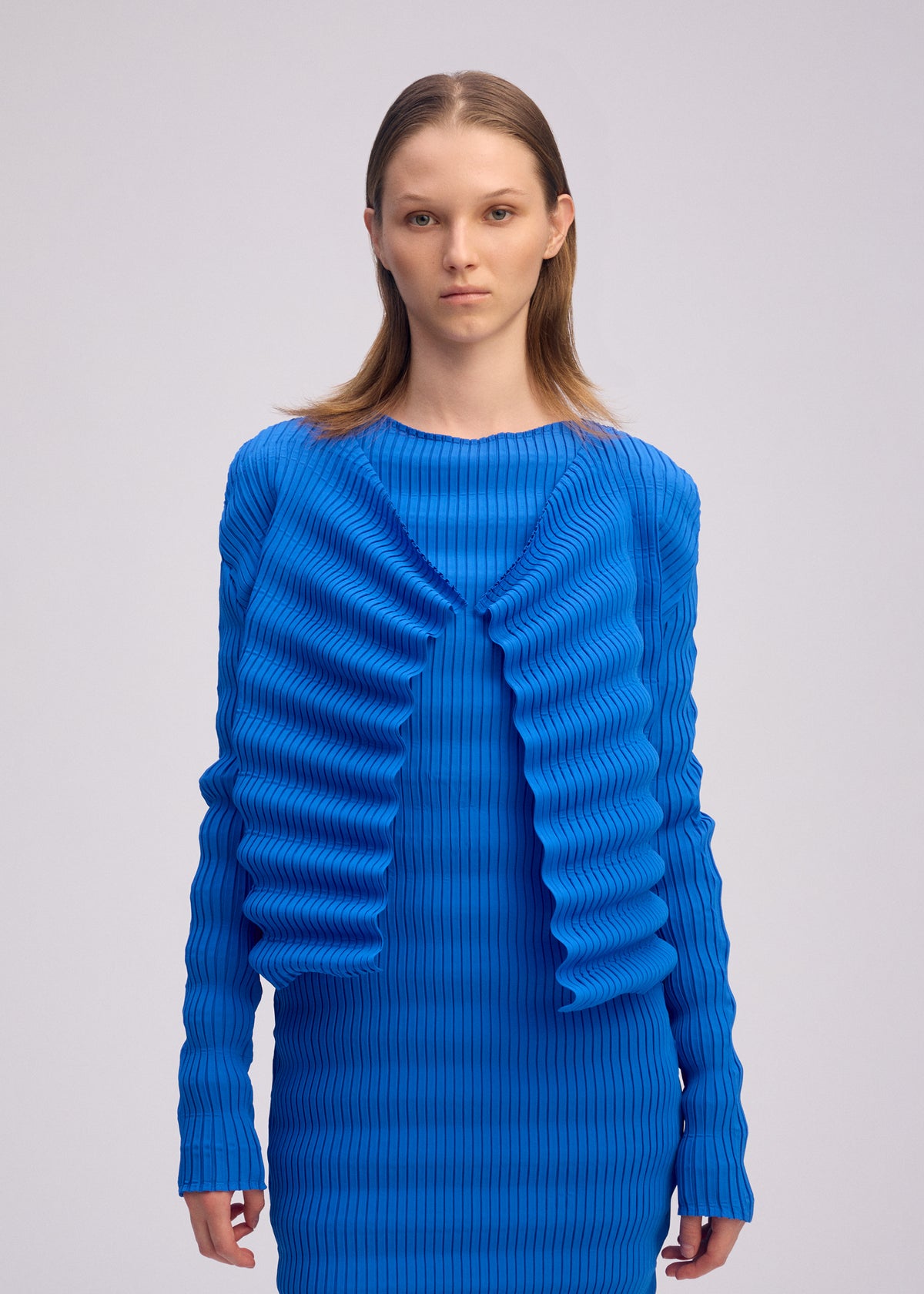 SPRING PLEATS、ウィメンズ_トップス_カーディガン、着用画像3