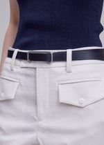 SOLID LEATHER BELT、アクセサリー&その他_アクセサリー、着用画像1