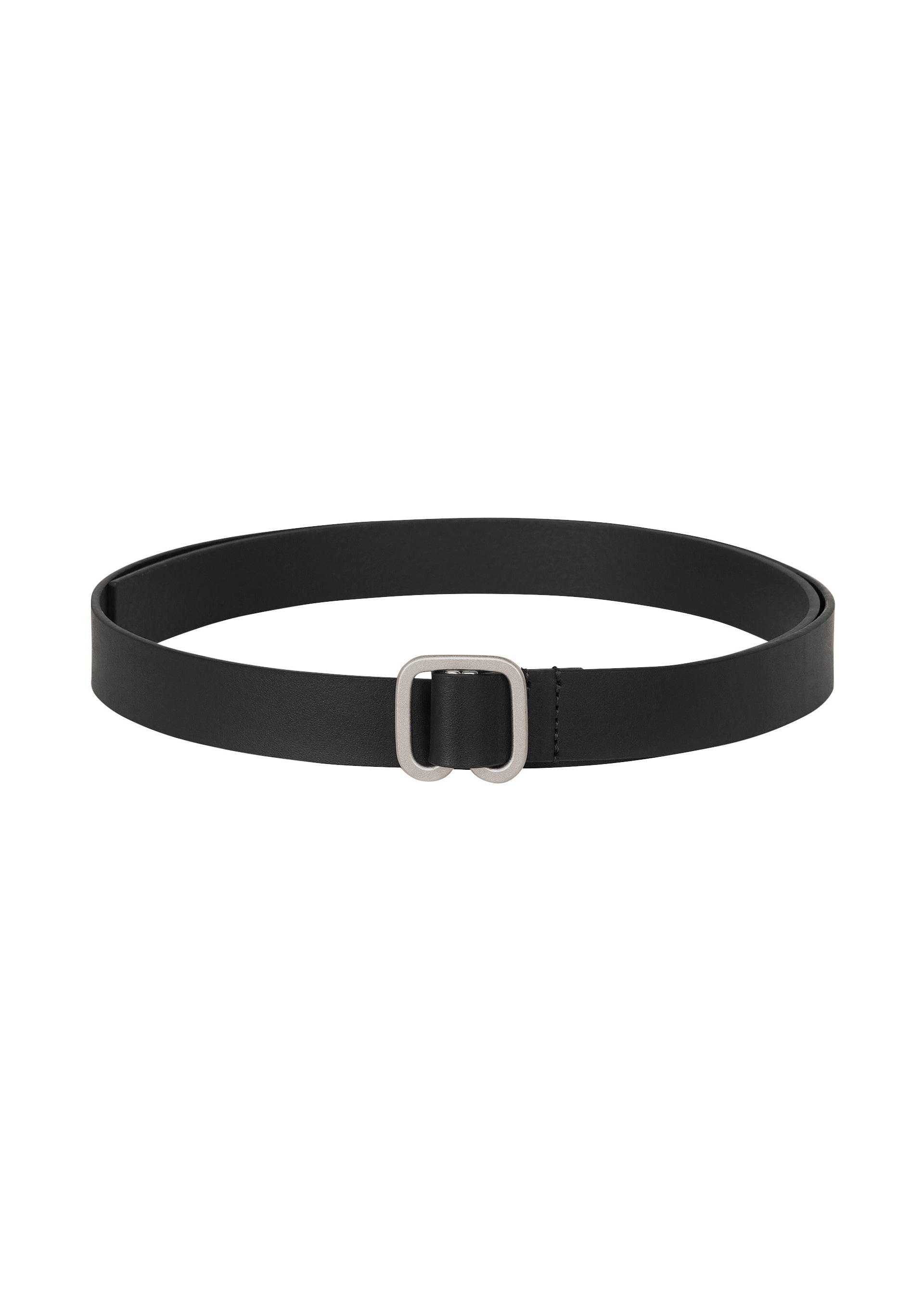 SOLID LEATHER BELT、アクセサリー&その他_アクセサリー、ブラック