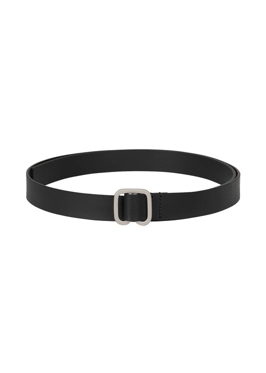 SOLID LEATHER BELT、アクセサリー&その他_アクセサリー、ブラック