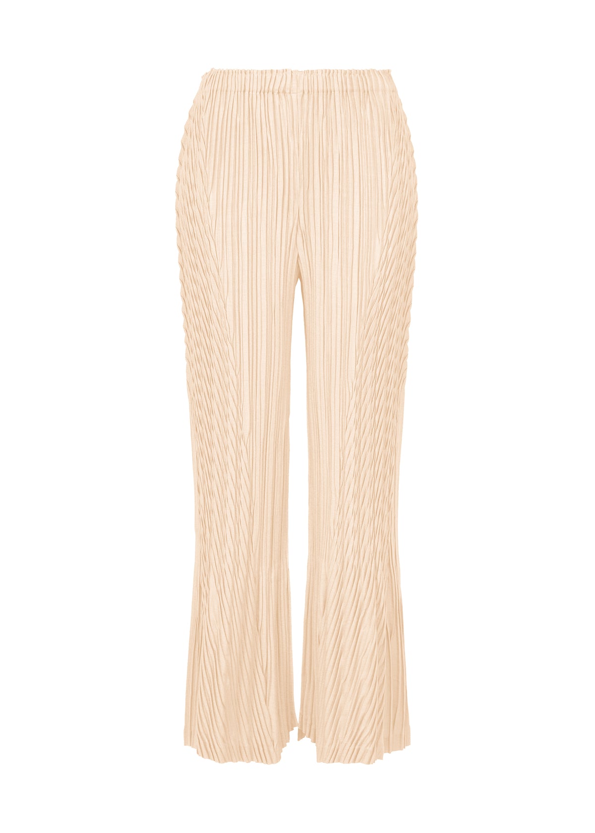 UNFURLING PLEATS、ウィメンズ_パンツ、ホワイト