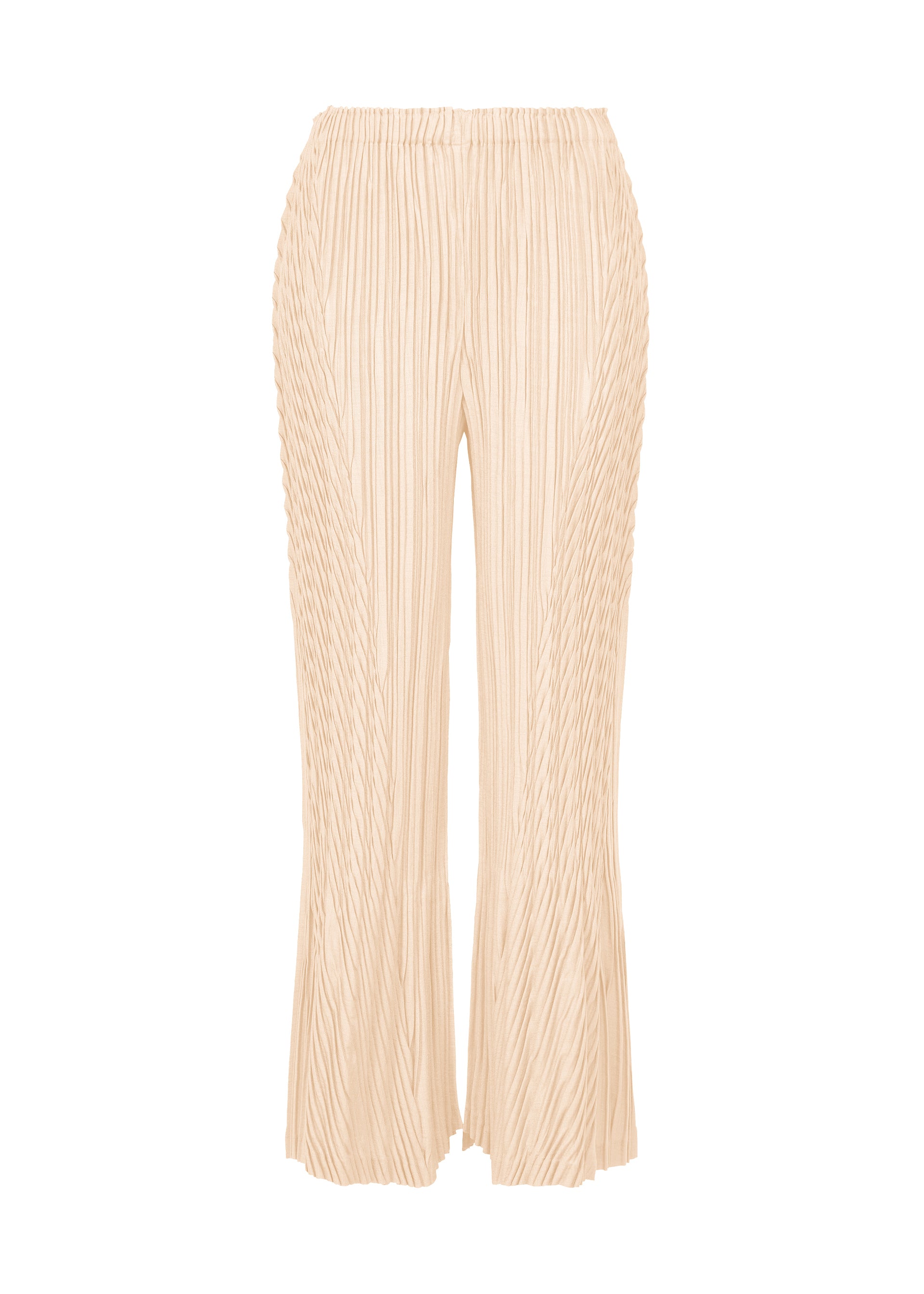 UNFURLING PLEATS、ウィメンズ_パンツ、ホワイト