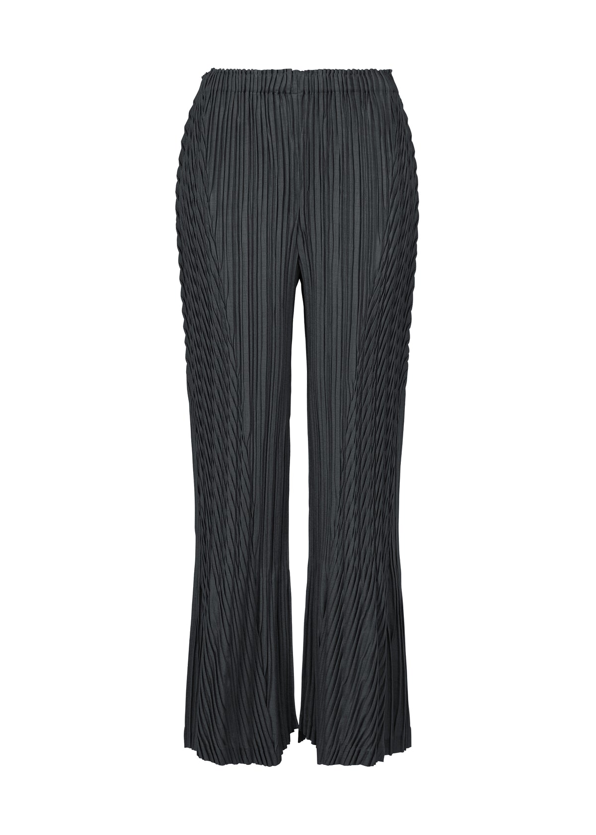 UNFURLING PLEATS、ウィメンズ_パンツ、ネイビー