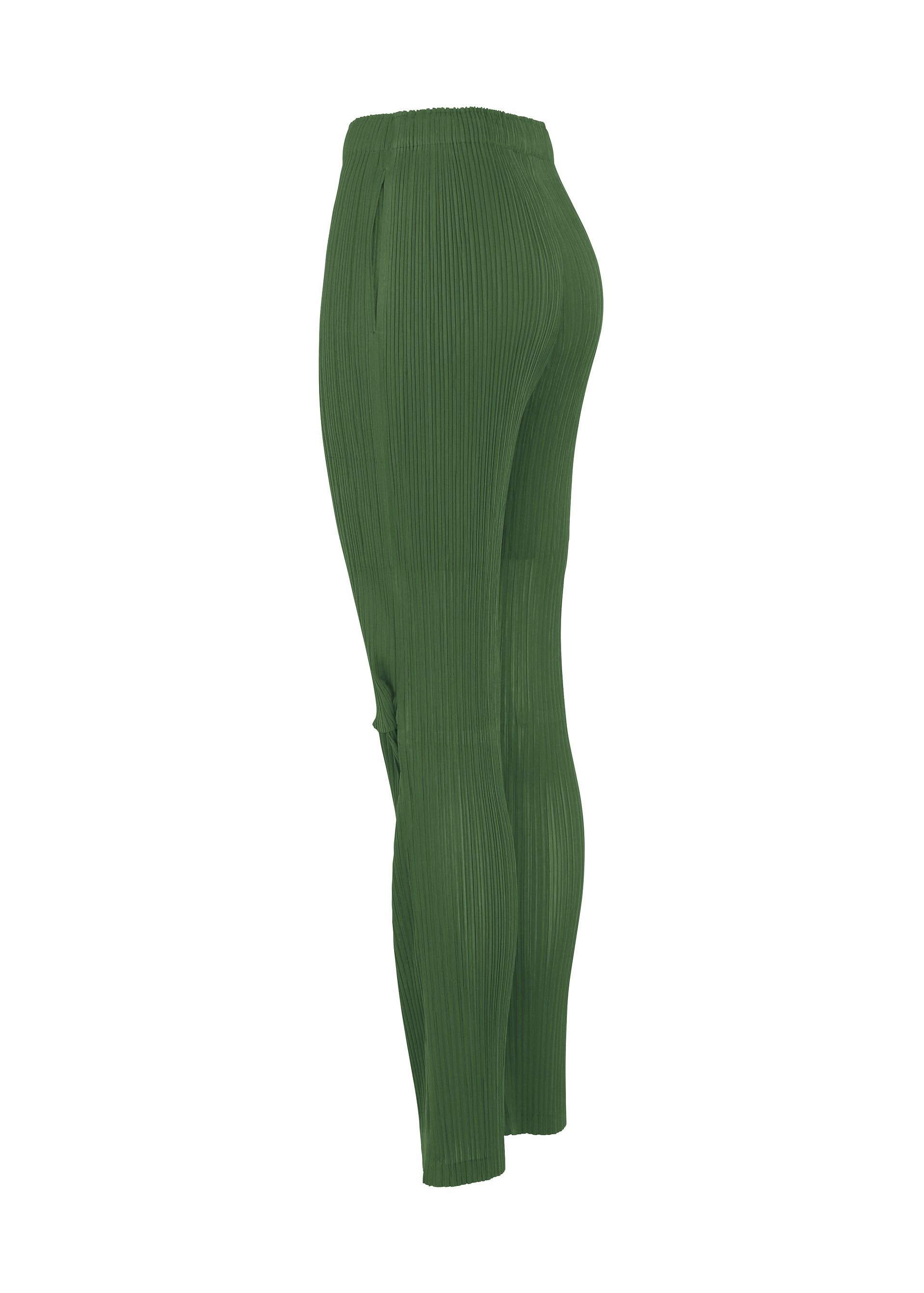SHEER SLIT PLEATS、ウィメンズ_パンツ、ディテール画像2