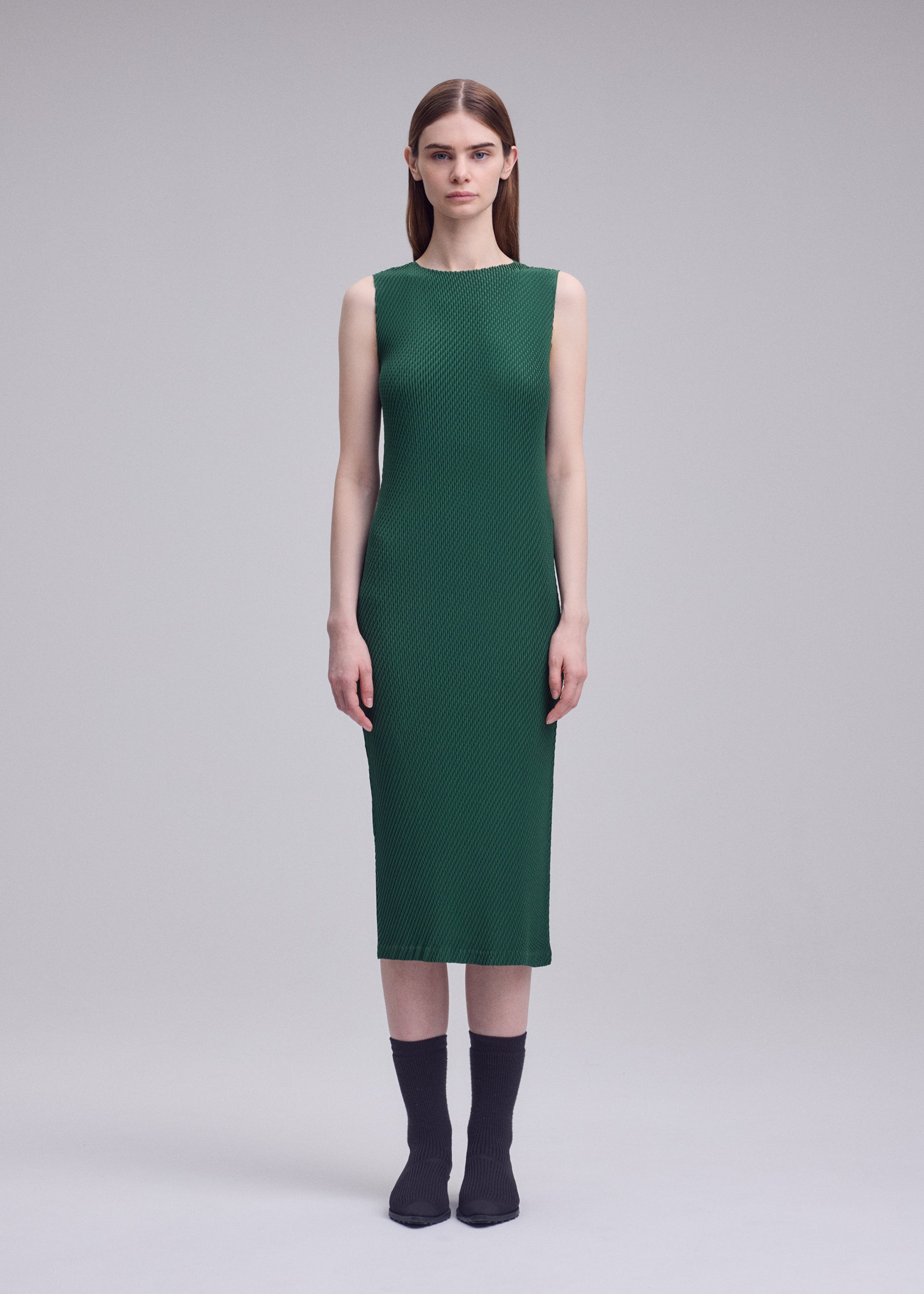 RHOMBUS PLEATS、ウィメンズ_ワンピース、着用画像2