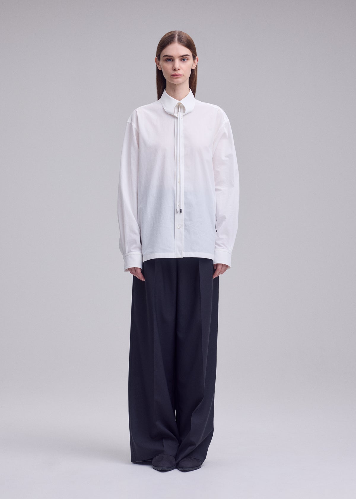 MONSIEUR SHIRT、ウィメンズ_トップス_シャツ、着用画像1
