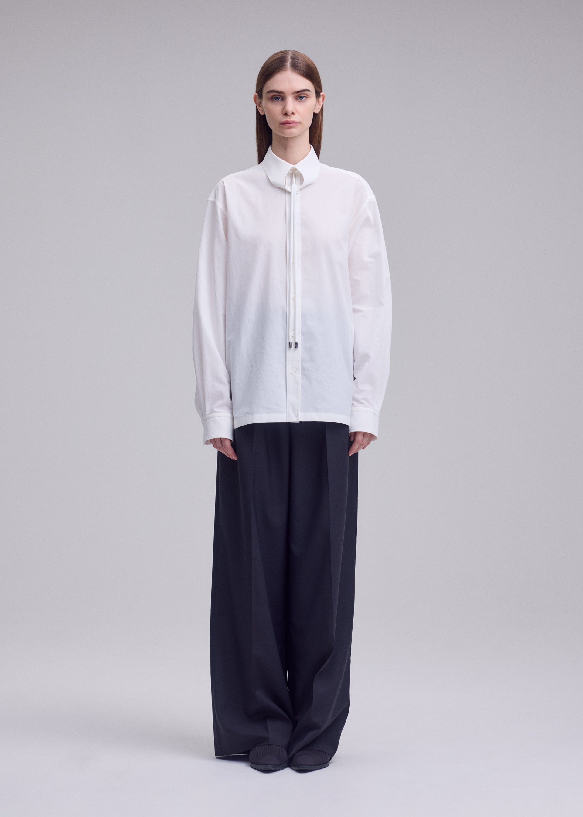 MONSIEUR SHIRT、ウィメンズ_トップス_シャツ、着用画像1