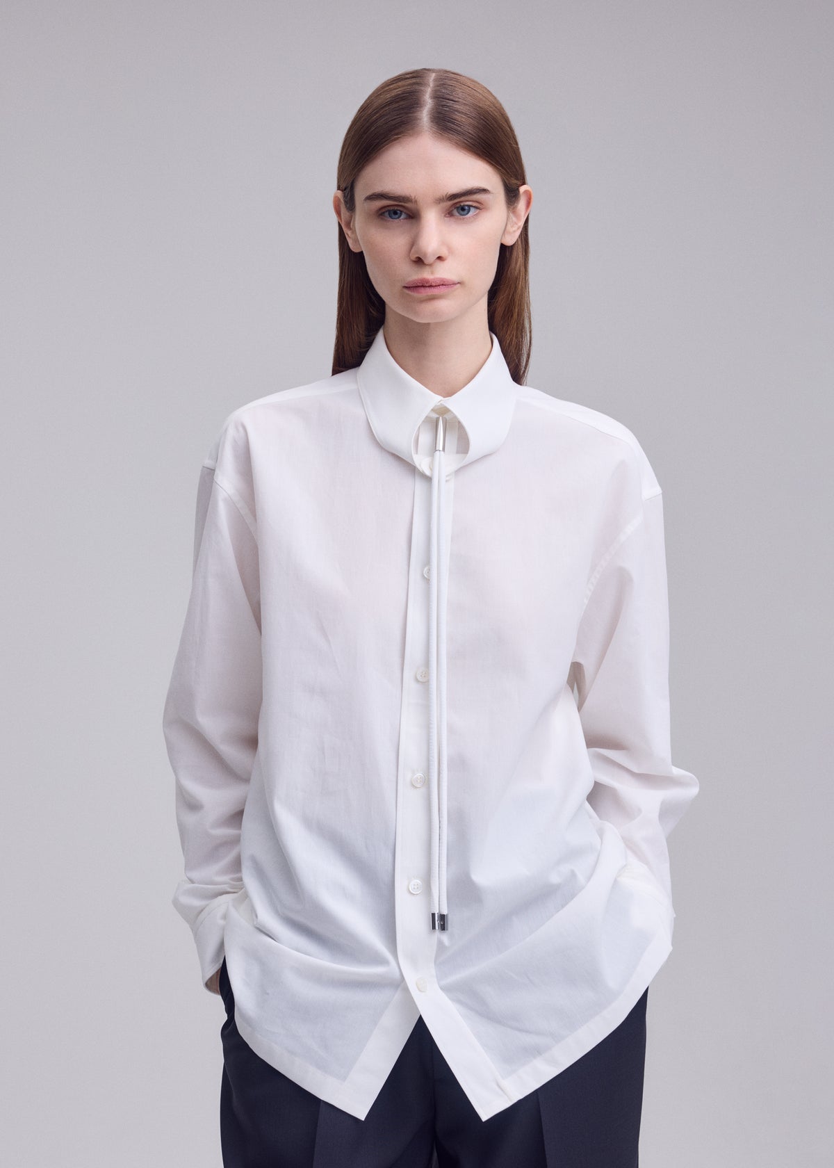 MONSIEUR SHIRT、ウィメンズ_トップス_シャツ、着用画像3
