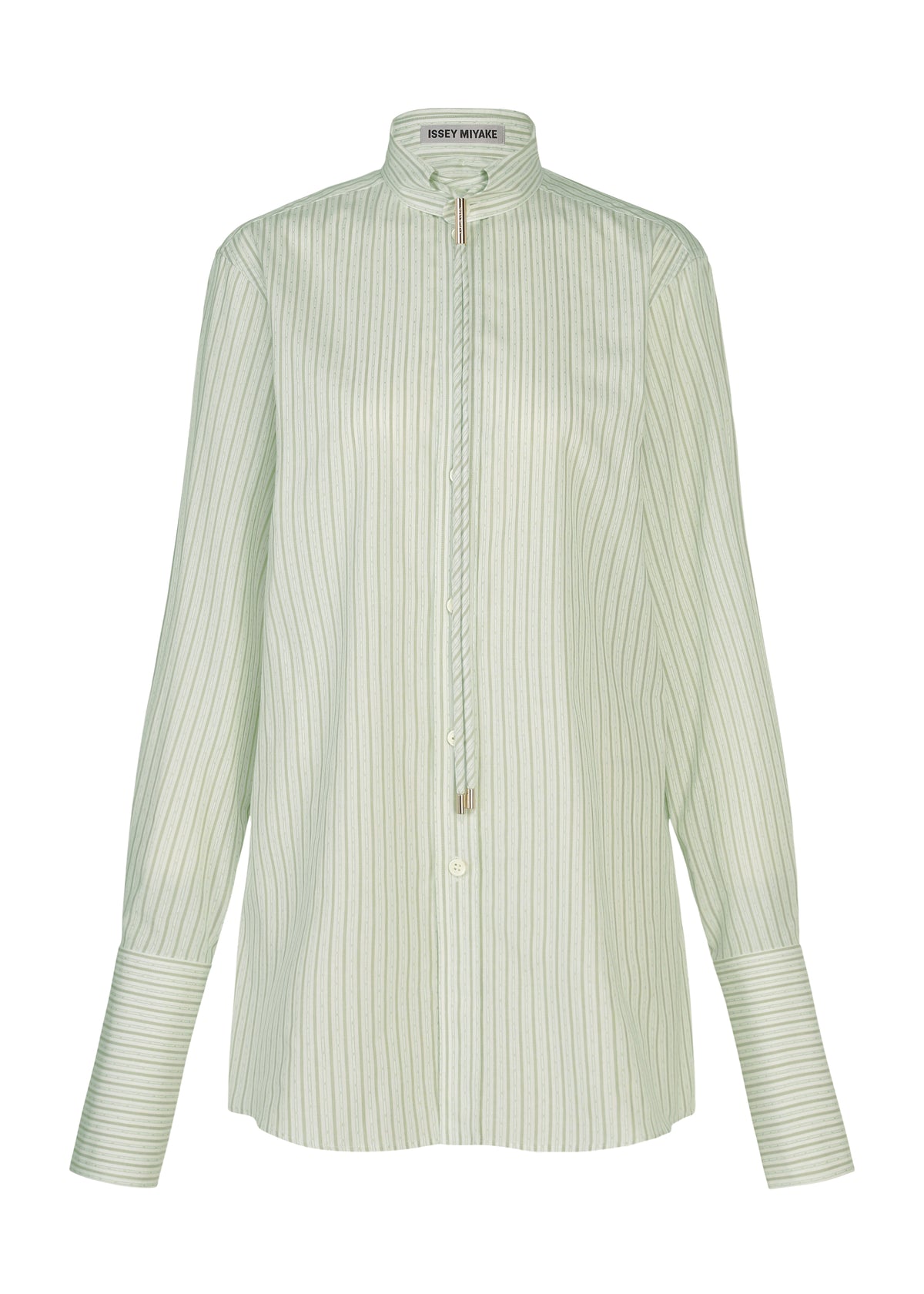 MONSIEUR SHIRT(DOBBY STRIPE)、ウィメンズ_トップス_シャツ、ホワイト