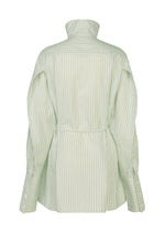 MONSIEUR SHIRT(DOBBY STRIPE)、ウィメンズ_トップス_シャツ、ディテール画像1