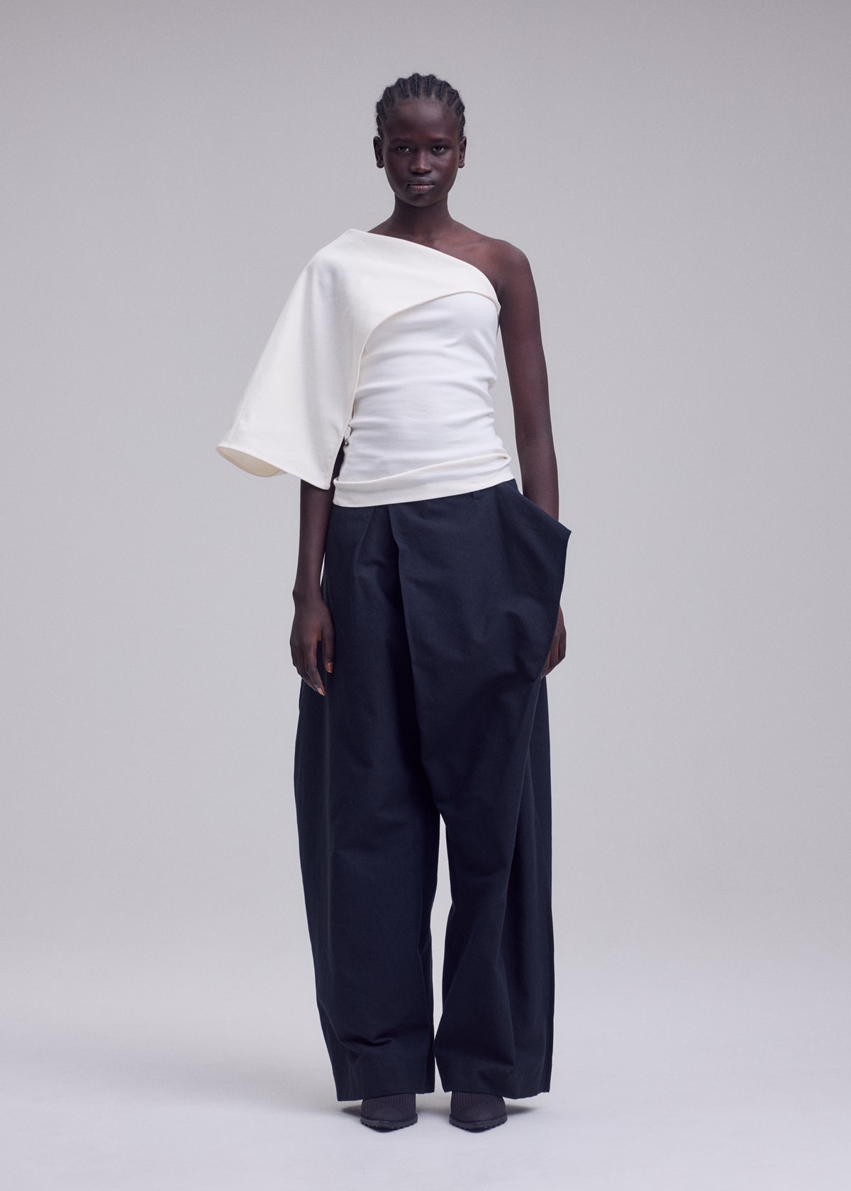 EXTENSION COTTON、ウィメンズ_トップス_トップ、着用画像1