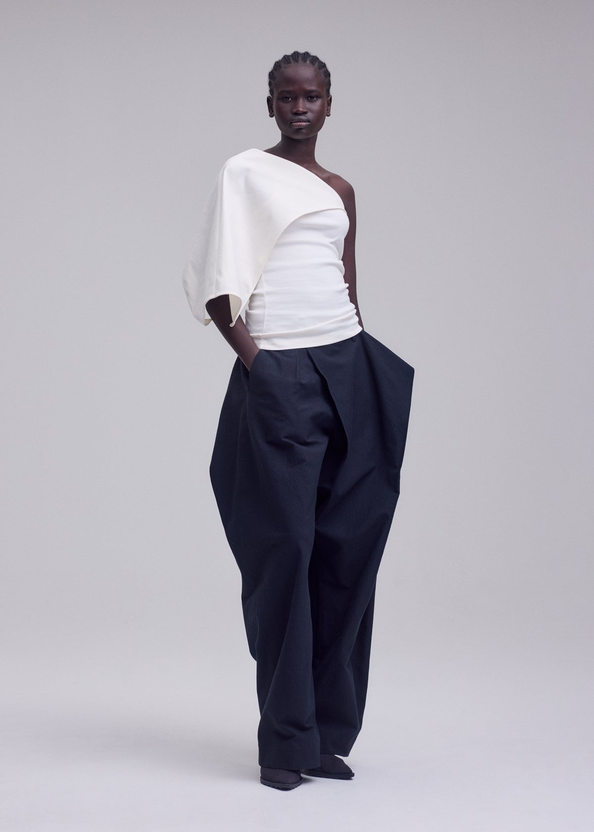 EXTENSION COTTON、ウィメンズ_トップス_トップ、着用画像2