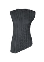 UNFURLING PLEATS、ウィメンズ_トップス_トップ、ネイビー