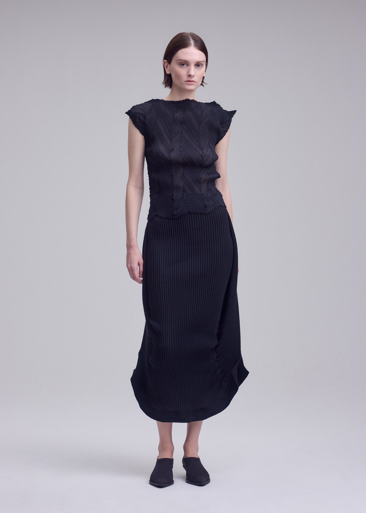 ZIGZAG PLEATS、ウィメンズ_トップス_トップ、着用画像2