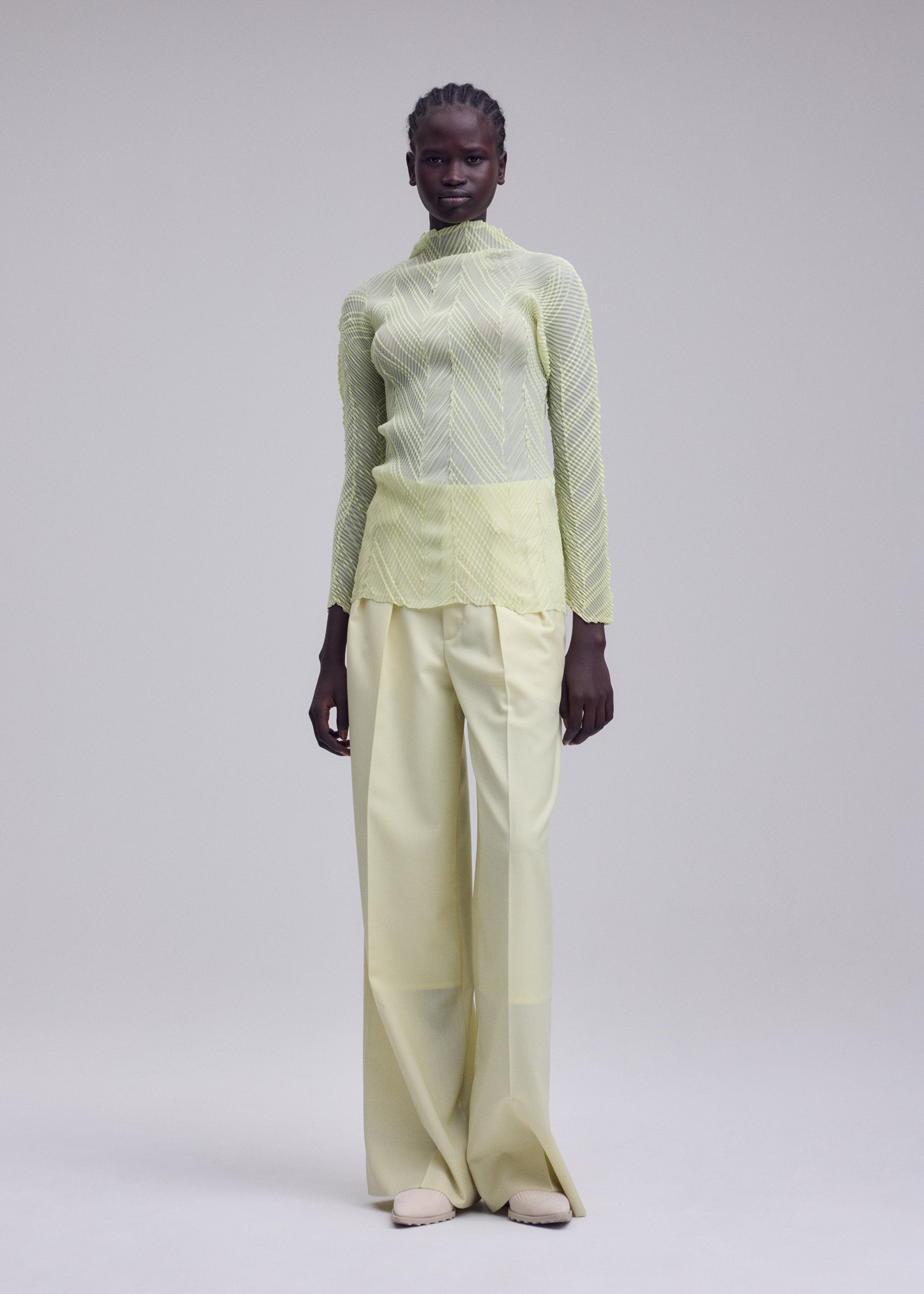 ZIGZAG PLEATS、ウィメンズ_トップス_トップ、着用画像2