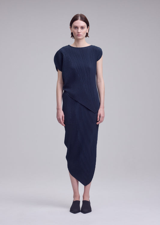 LEAF PLEATS、ウィメンズ_トップス_トップ、着用画像1